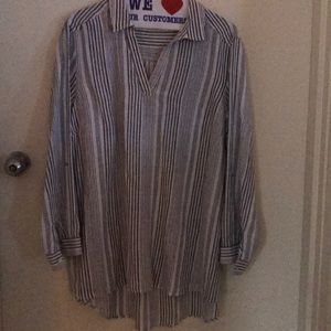 100% linen tunic